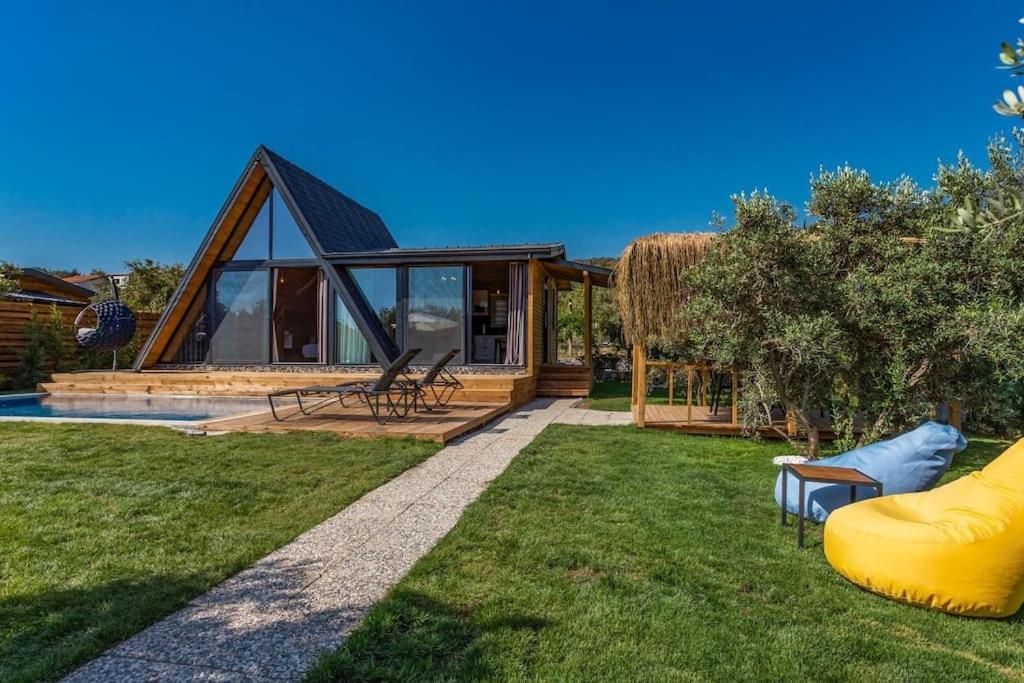 Villa Zeytin Havuzlu Jakuzili Fethiye Exterior foto